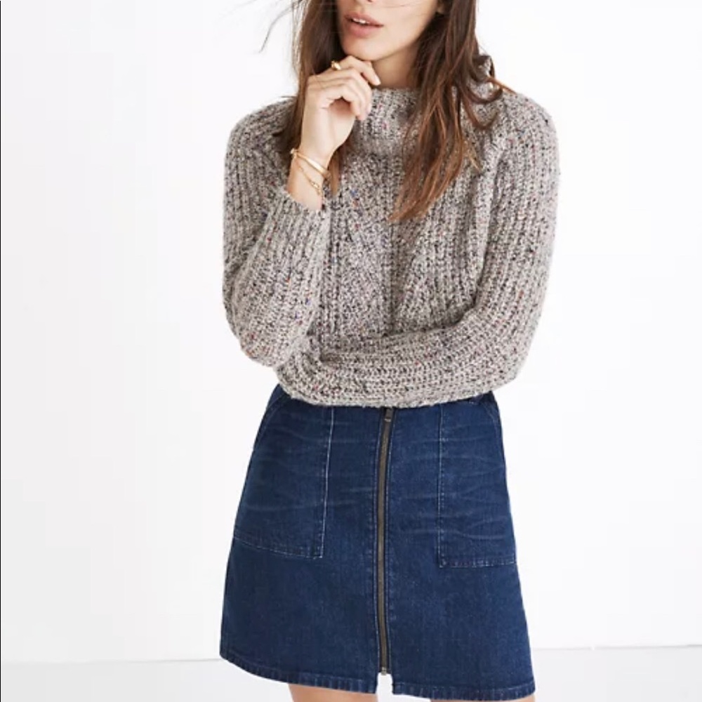 🎈Host Pick🎈Denim Utility Zip Skirt